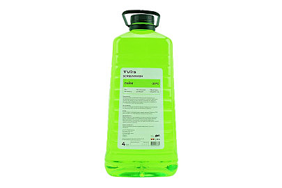 Жидкость  для чистки стекол -20°С (в бачок омывателя) "Лайм", зелёная 4L