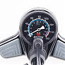 Насос ручной "напольный" с манометром 160 psi/11 bar, под штуцера Schrader, P32B-07