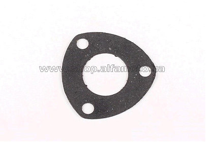 Прокладка глушителя R175A/R180NM 2отв., головка-колено, (паронит) AMG