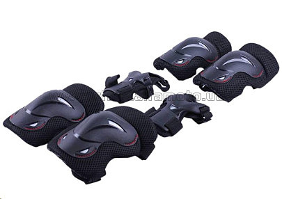 Щитки   (наколенники + налокотники + защита ладони) 6 шт size M L03 AMG