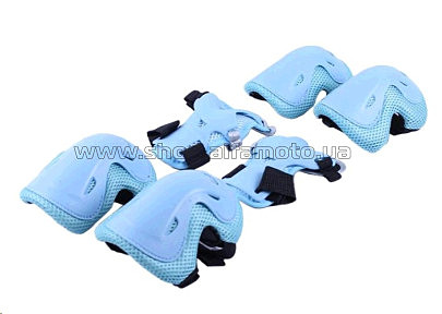 Щитки   (наколенники + налокотники + защита ладони) 6 шт детские, size M L23 AMG