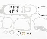 Прокладки двигателя 80cc-47мм, к-кт 13 деталей, длинный вариатор (металл)