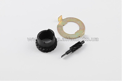 Ремкомплект привода спидометра Zongshen, Lifan 125/150 (шестерня, червяк) AMG