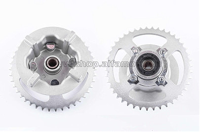 Демпфер заднего колеса Zongshen ZS125J (+подшипник, втулка, сальник, зв. 428-43T) KOMATCU