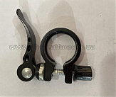 Хомут трубы подседельной велосипеда (крепление эксцентрик) (черный) DS