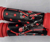 Ручки руля велосипедные (красные) (mod:3) PIT