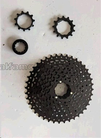 Звезды велосипедные (задние) 11/13/16/20/24/28/34/40T (кассета 8 скор)