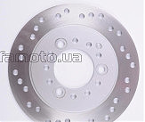 Диск тормозной 4T GY6 125/150 KOMATCU (mod.A)