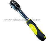 Ключ-трещотка с реверсом 1/4 (L-150mm, 72 зуба, CRV) XJ