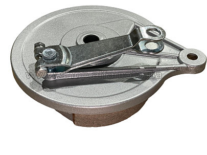 Крышка барабана тормозного (зад) Zongshen, Lifan 125/150 (под спицованый диск) (+колодки)