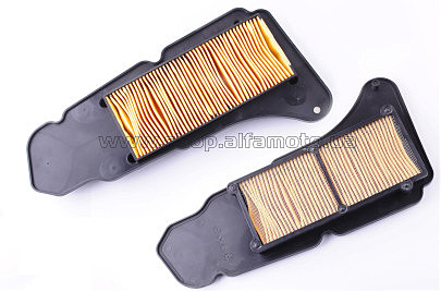 Элемент воздушного фильтра Yamaha MAJESTY 400 (левый , бумажная гармошка в пластике) KOMATCU