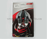 Повороты светодиодные, стрела (пара) (mod:3) (карбон, белое стекло) ST