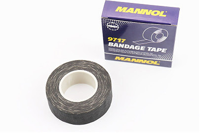 Изолента тканевая, полиэфирная "BANDAGE TAPE", 25mm*10m