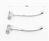 Рычаги руля левый, правый к-кт 2шт (под диск./барабан. тормоз) Suzuki AD50 