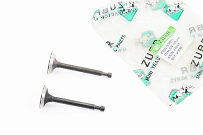 Клапан впускной (h-64; D-25; d-5,45), выпускной (h-62; D-24; d-5,45) к-кт 2шт 168F