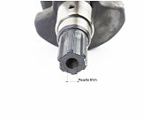 Колінвал 178FA ZUBR (Dшийки-36mm, H-104,9mm) під шліц