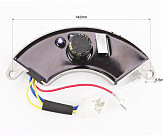 Реле напряжения AVR однофазное 4-6кВт (корпус - сегмент, алюминий, контакты - 2 