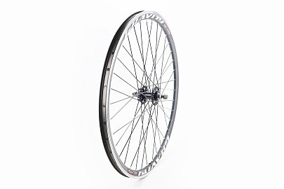 Колесо 27,5" переднее Disk-brake, обод и втулка 14Gx36H алюминиевые, крепл. гайка, "GRAVITY"