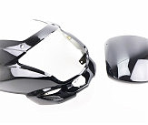 пластик - обтічник фари + вітровик, ЧОРНИЙ