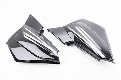 пластик — боковой средний лев, прав к-кт 2шт, ЧЕРНЫЙ, тип 1