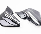 пластик - боковой средний лев, прав к-кт 2шт, ЧЕРНЫЙ, тип 1