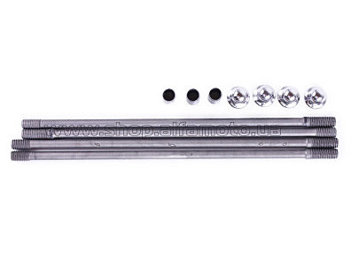 Шпильки цилиндра (4шт) 4T CB250 (+гайки) AMG