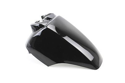 Honda LEAD AF-20 пластик — крыло переднее (передняя часть), ЧЕРНЫЙ