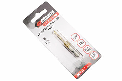 Сверло-метчик по металлу M4x0,7мм HSS DIN338 11-04-070