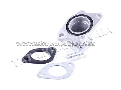 Патрубок карбюратора (коллектор) 4T CB/CG 125/150 (кривой) AMG