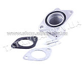 Патрубок карбюратора (коллектор) 4T CB/CG 125/150 (кривой) AMG