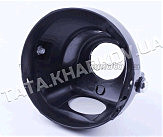 Корпус фары Delta (круглая, пластик) AMG