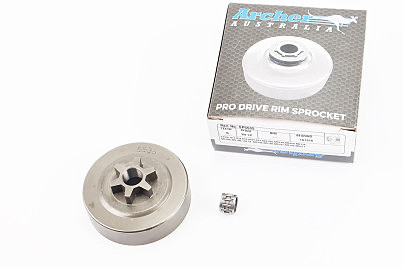 Тарелка сцепления "звезда" 3/8-6 MS-170/171/180/181/190T/191T/210/211/230/250 + подшипник