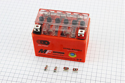 Аккумулятор 12V4Ah UTX4L-BS GEL (L113*W70*H85mm)