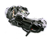 Двигатель 4T GY6 80cc (139QMA, длинный) (12 колесо) EVO