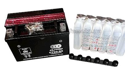 АКБ 12V 9А заливной (105x85x150, +электролит) OUTDO VDK