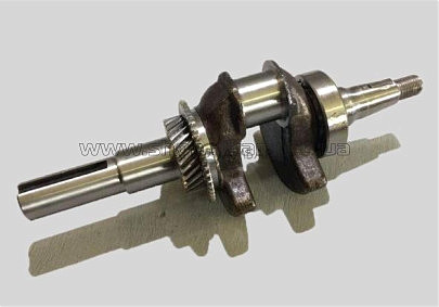Коленвал м/б 177F (9Hp) (под шпонку, ?25mm) (c шестернями и подшипником) ST