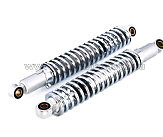 Амортизаторы (пара) МИНСК 345mm, регулируемые (хром) VDK