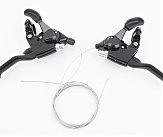 Переключатели (моноблок) 3x7 скоростей, чёрные SL-KD-81