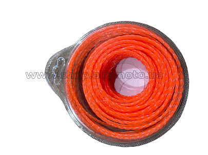 Леска мотокосы ?2,7mm, 15 метров (плетёнка) EVO