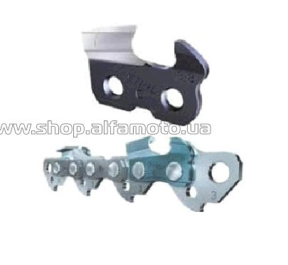 Цепь пильная 3/8, 1.5mm, 64зв, серп, под шину 16 (40см) SENDI