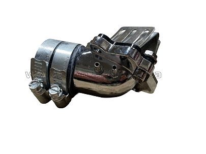 Патрубок карбюратора (коллектор) 4T GY6 50 (тюнинг с лепестком) ST