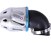 Фильтр воздушный (нулевик) ?42mm, 45*, пуля (серебро) AMG-2