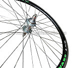 Обод велосипедный (в сборе) 24 (36 спиц, алюминий, дисковый тормоз) заднее VERE