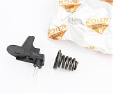 Улавливатель (ограничитель) цепи+пружина амортизатора к-кт