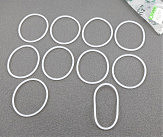 Кольцо (манжет) уплотнительное гильзы 80mm, белое R180NM, к-кт 10шт