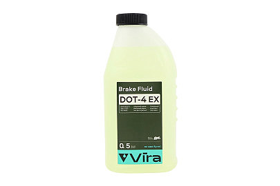Тормозная жидкость синтетическая "DOT-4 EX", 0.5L