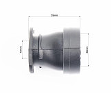 Патрубок карбюратора Husqvarna-340/345/350/351/353, JONSERED-CS2141/CS2145/CS2150/CS2151/CS2153