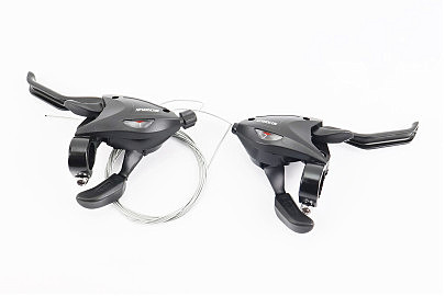 Переключатели (моноблок) 3x7 скоростей, чёрные SL-KD-81