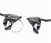 Переключатели (моноблок) 3x7 скоростей, чёрные SL-KD-81