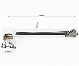 Вынос руля ХВЗ 22,2х25,4х195мм, хром